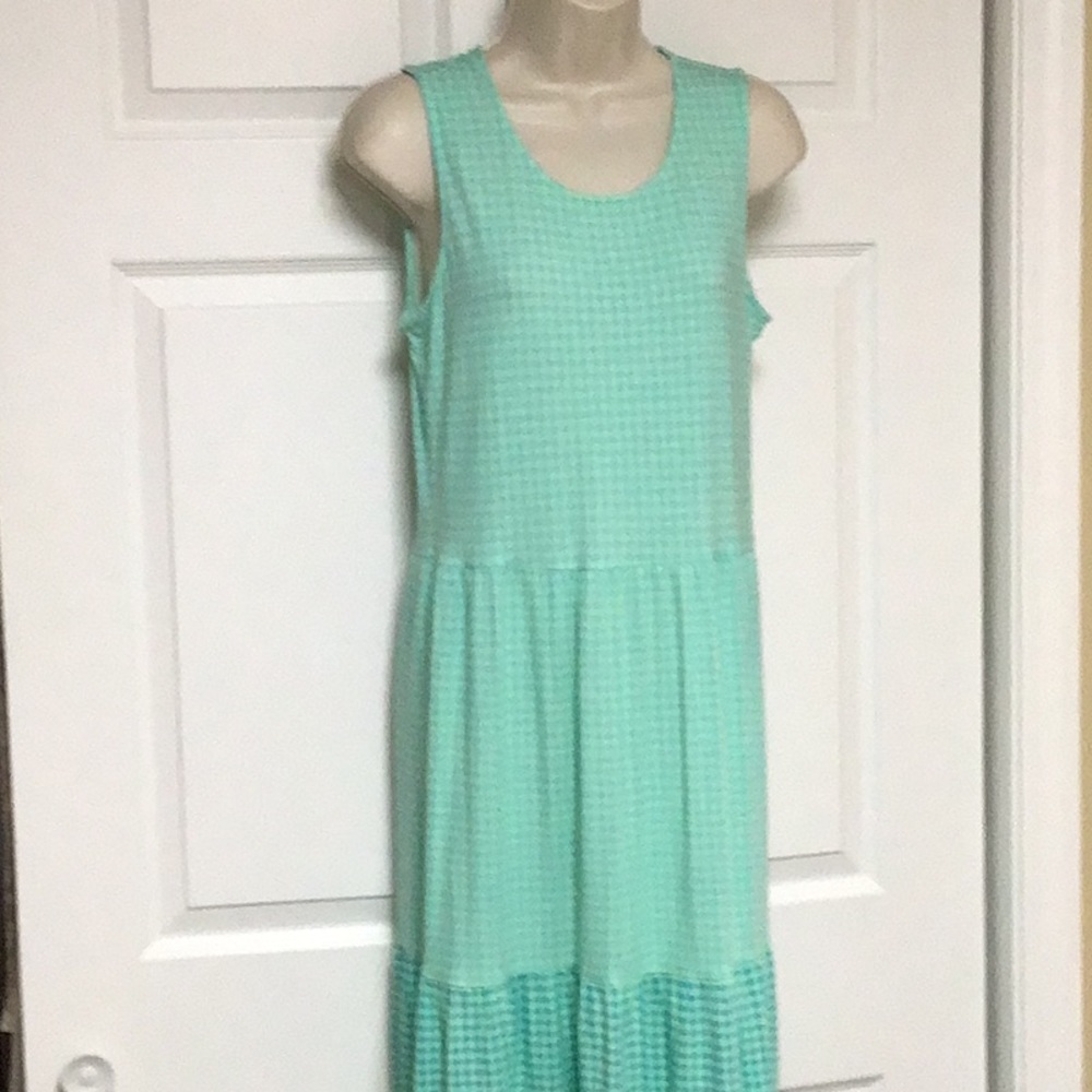 Lands End cotton blend dress, S